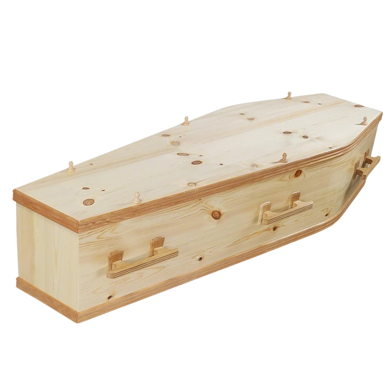UK Style Adult Pine Wood Coffin best